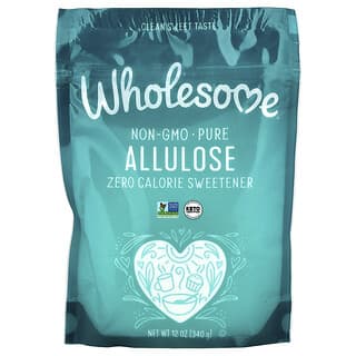 Wholesome Sweeteners, Allulóz, nulla kalóriatartalmú édesítő, 12 uncia (340 g)