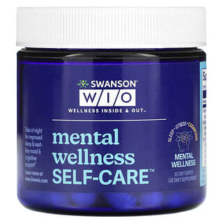 Swanson WIO, Mental Wellness Self-Care, 30 Capsules