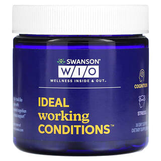 Swanson WIO, Condiciones de trabajo ideales`` Suministro para 30 días