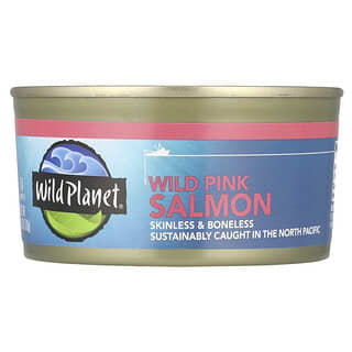 Wild Planet, Wild Pink Salmon, Skinless & Boneless, 6 oz (170 g)