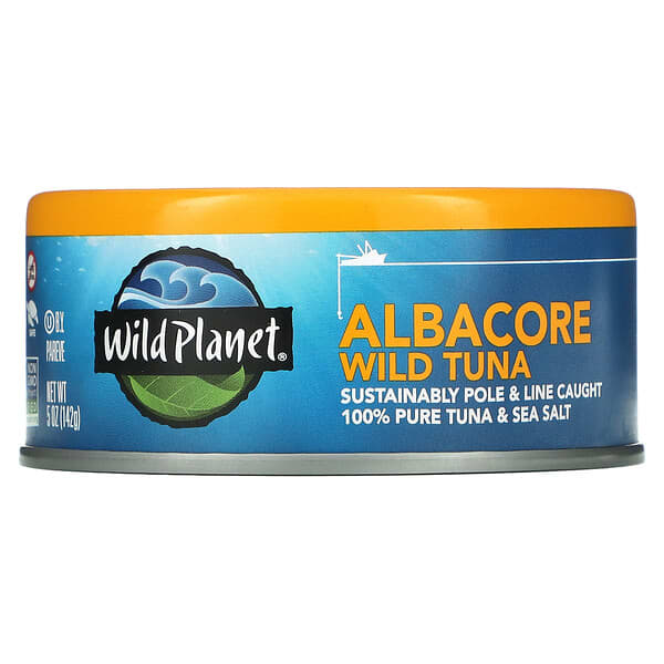 Wild Planet, Atún Albacora blanco, 5 oz (142 g)