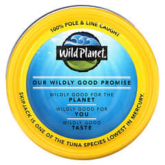 Wild Planet, Atún Claro Listado Silvestre, 5 oz (142 g)