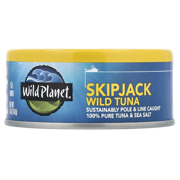 Wild Planet, Skipjack Wild Tuna, 5 oz (142 g)