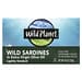 Wild Planet初榨橄欖油浸輕燻沙甸魚125g官方產品圖