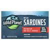 Wild Planet, ปลาซาร์ดีนธรรมชาติในน้ำ ไม่ใส่เกลือ ขนาด 4.4 ออนซ์ (125 ก.)