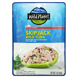 Wild Planet, Дикий тунец, 85 г (3 унции)