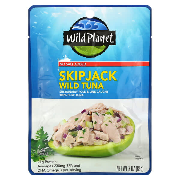 Wild Planet, 天然カツオ、85g（3オンス）