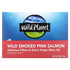 野生煙燻粉鮭，3.9 盎司（110 克）