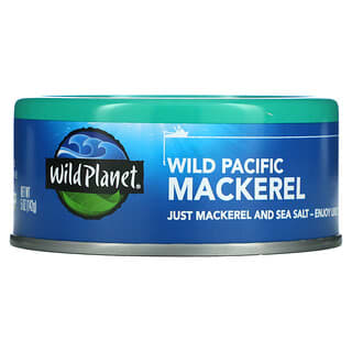 Wild Planet, Wilde pazifische Makrele, 142 g (5 oz.)