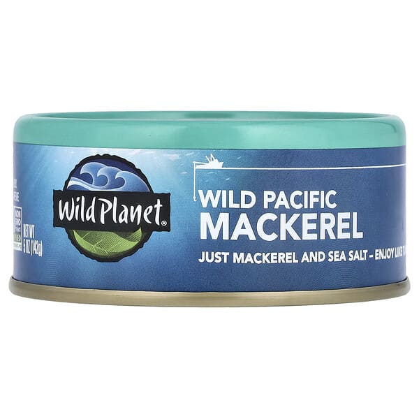 Wild Planet, Divoká tichomorská makrela, 142 g