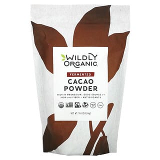 Wildly Organic, Ферментированный порошок какао, 454 г (16 унций)