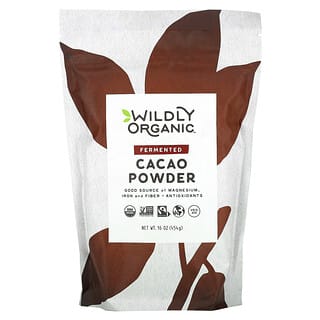 Wildly Organic, Cacao fermentato in polvere, 454 g