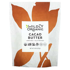 Wildly Organic, 可可脂，8 盎司（227 克）