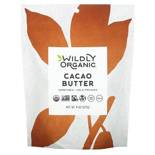 Wildly Organic, Beurre de cacao, 227 g