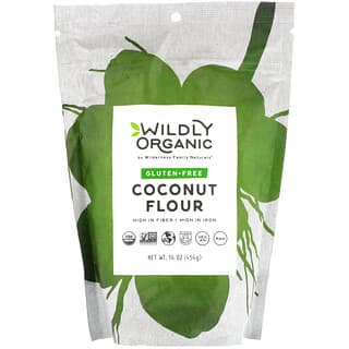 Wildly Organic, Farine de noix de coco sans gluten, 454 g