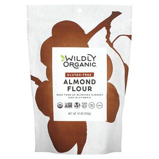 Wildly Organic, グルテンフリーアーモンド粉、340g（12オンス）