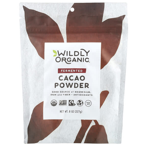 Wildly Organic, 발효 카카오 분말, 227g(8oz)
