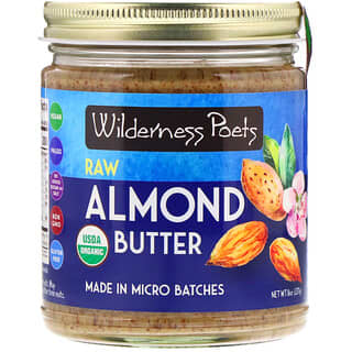 Wilderness Poets, Organic Raw Almond Butter, 8 oz (227 g)