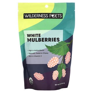 Wilderness Poets, White Mulberries, 8 oz (226 g)