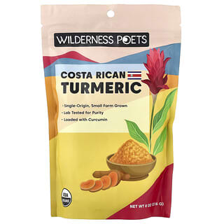 Wilderness Poets, Costa Rican Turmeric , 8 oz (226 g)