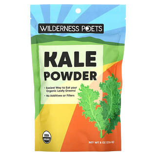 Wilderness Poets, Kale Powder, Grünkohlpulver, 226 g (8 oz.)