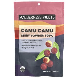 Wilderness Poets, Camu Camu Berry em Pó, 99 g (3,5 oz)