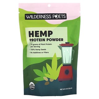 Wilderness Poets, Hemp Protein Powder, 8 oz (226 g)
