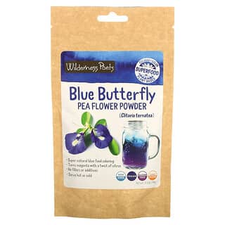 Wilderness Poets, Polvo de flor de guisante y mariposa azul, 99 g (3,5 oz)