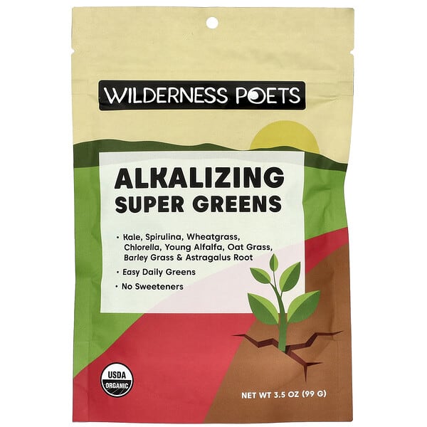 Alkalizing Super Greens, 3.5 oz (99 g)