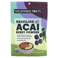 Wilderness Poets, Brazilian Acai  Berry Powder, 3.5 oz (99 g)