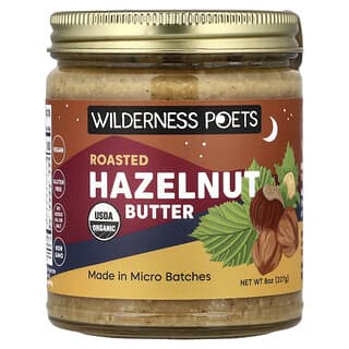 Wilderness Poets, Manteiga de Avelã Torrada, 227 g (8 oz)