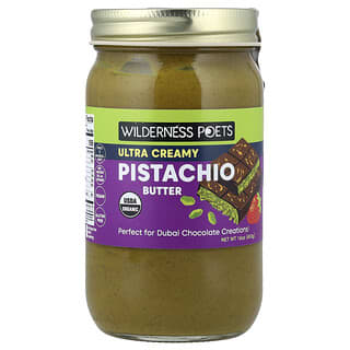 Wilderness Poets, WLPOrg UltraCreamy PistachioButter 16oz