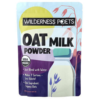 Wilderness Poets, Økologisk havremelkpulver, 453 g