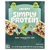 Simply Protein, Barritas crujientes, Menta y chips de chocolate, 12 barritas, 40 g (1,41 oz) cada una