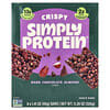 Simply Protein, Barritas crujientes, Chocolate negro y almendras, 8 barritas, 40 g (1,41 oz) cada una