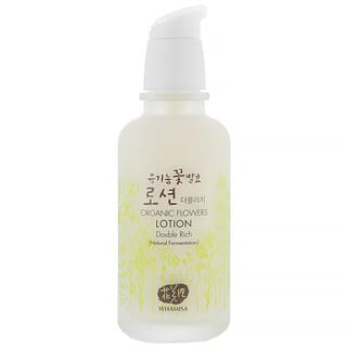 Whamisa, Organic Flowers, Double Rich Lotion, 4 fl oz (120 ml)