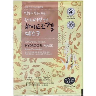 Whamisa, Organic Seeds, Hydrogel Mask, 1 Mask