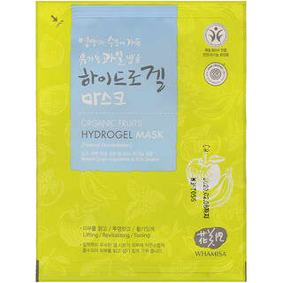 Whamisa, Organic Fruits, Hydrogel Mask, 1 Mask