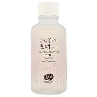 Whamisa, Organic Flowers, Deep Rich Toner, 4 fl oz (120 ml)