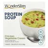 Protein Soup, Chicken Vegetable Cream, 7 Packets, (23 g) Each