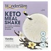 Keto Meal Shake, Vanilla, 7 Packets, 0.71 oz (20 g) Each