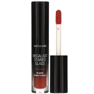 wet n wild, MegaLast Stained Glass Lip Gloss, Reflective Kisses,  0.08 oz (2.5 g)