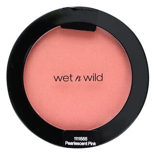 wet n wild, ColorIcon, Blush, 111555 Pearlescent Pink, 0.21 oz (6 g)