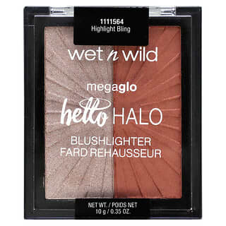 wet n wild‏, MegaGlo, Hello Halo לסומק, היילייט בלינג, 10 גרם (0.35 אונקיות)