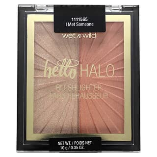 wet n wild, MegaGlo, Hello Halo Blushlighter, 1111565 I Met Someone, 0.35 oz (10 g)