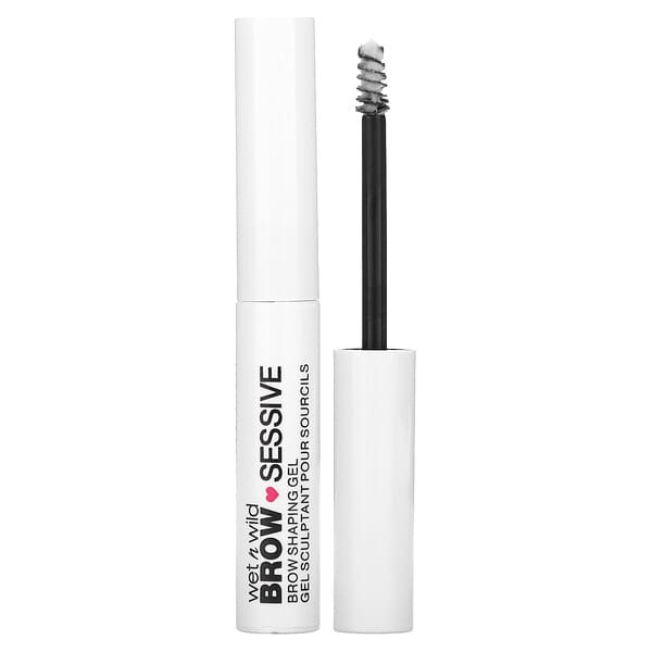 wet n wild, ブロウ セッシブ シェイピングジェル、透明、2.5g（0.09オンス）