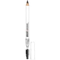 LA Girl Shady Slim Brow Pencil – Augenbrauenstift In Blackest Brown Mit Integrierter Spoolie