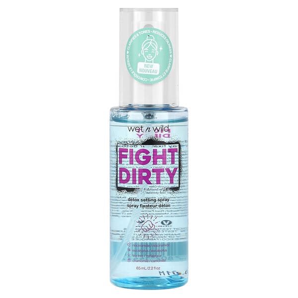 wet n wild, 파이트 더티, 디톡스 세팅 스프레이, 65ml(2.2fl oz)