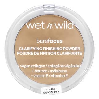 wet n wild, Barefocus, Clarifying Finishing Powder, Light/Medium, 0.27 oz (7.8 g)