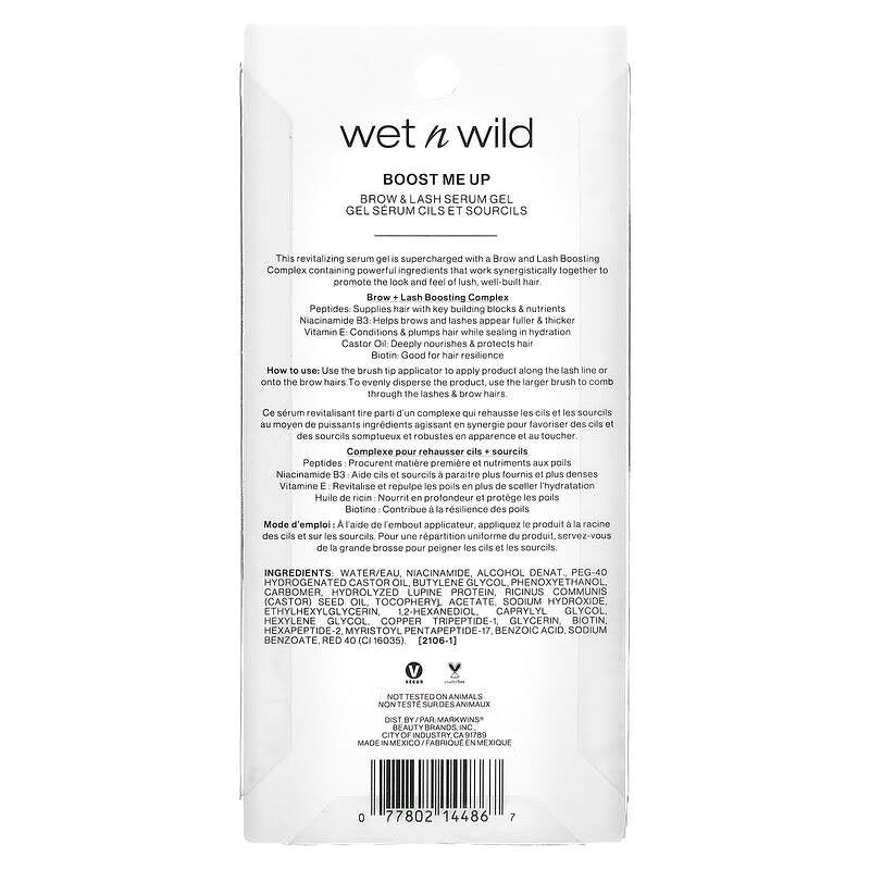Comprar Wet N Wild - Gel-Serum para pestanas e sobrancelhas